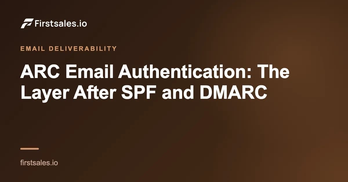 ARC Email Authentication: The Layer After SPF and DMARC
