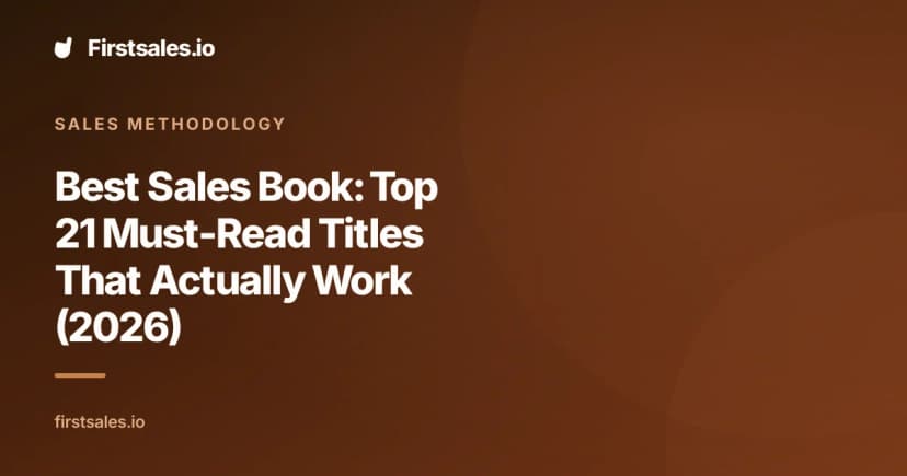 Best Sales Book: Top 21 Must-Read Titles That Actually Work (2026)