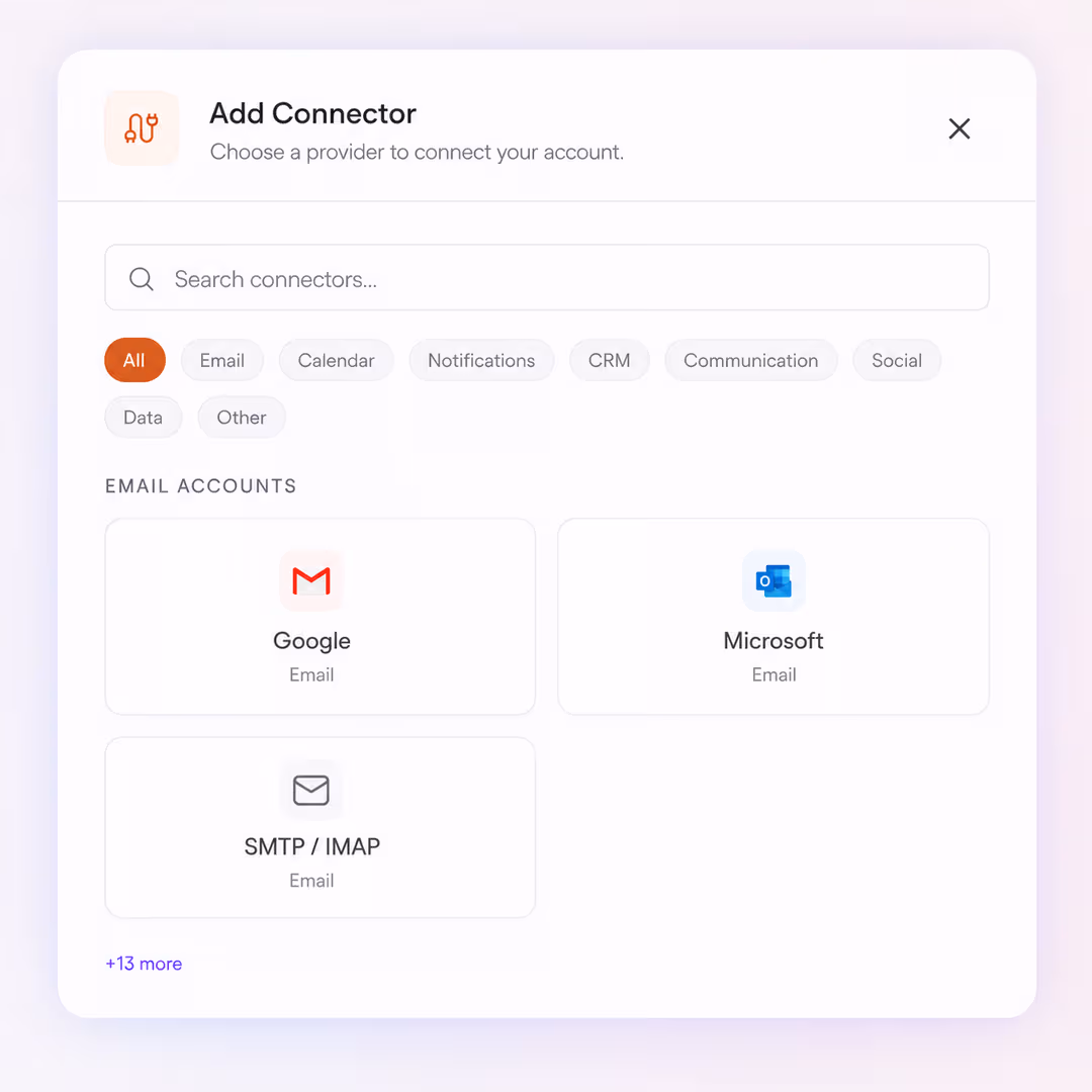 Connecting mailboxes and defining the target market in FirstSales AI SDR software