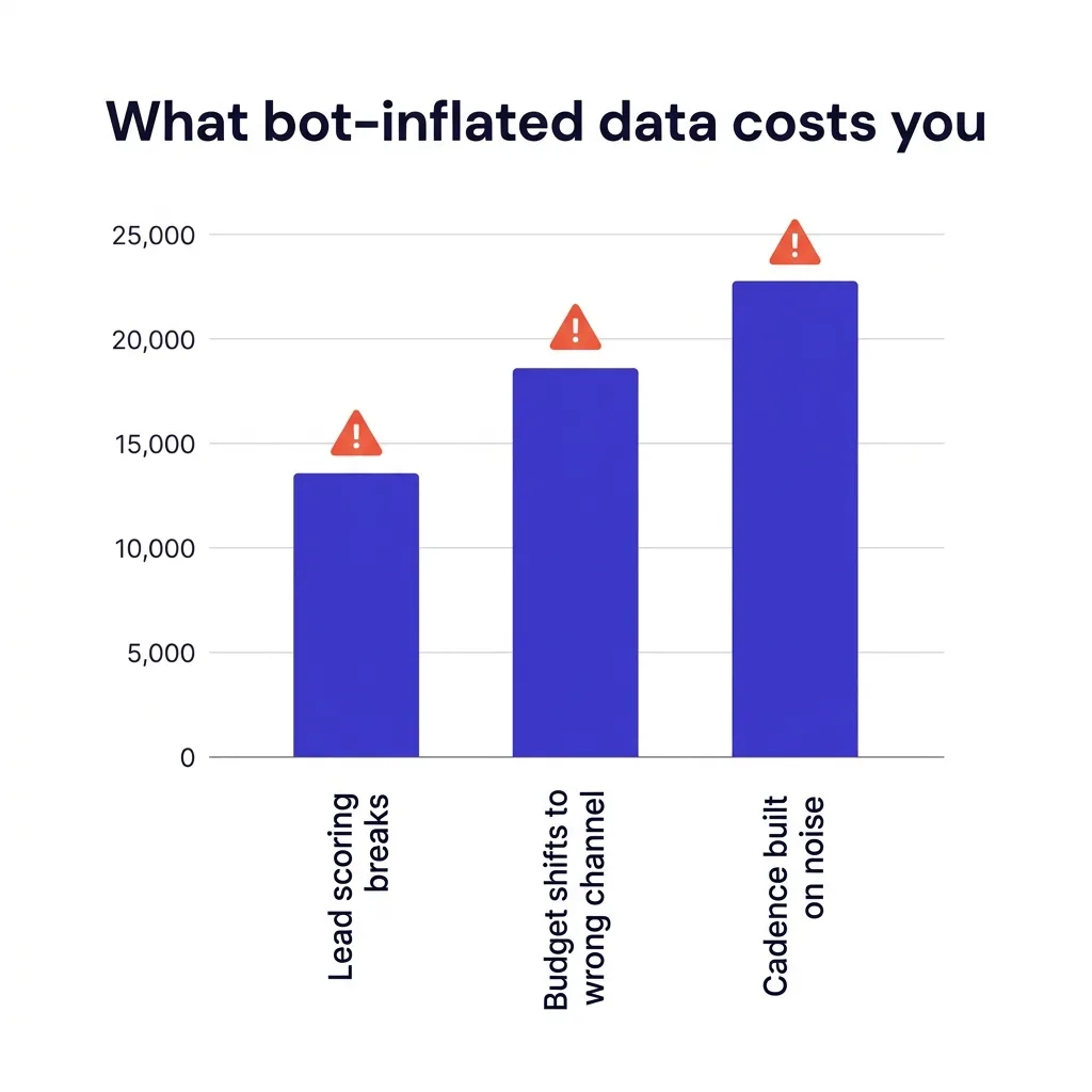 What bot-inflated data actually costs you