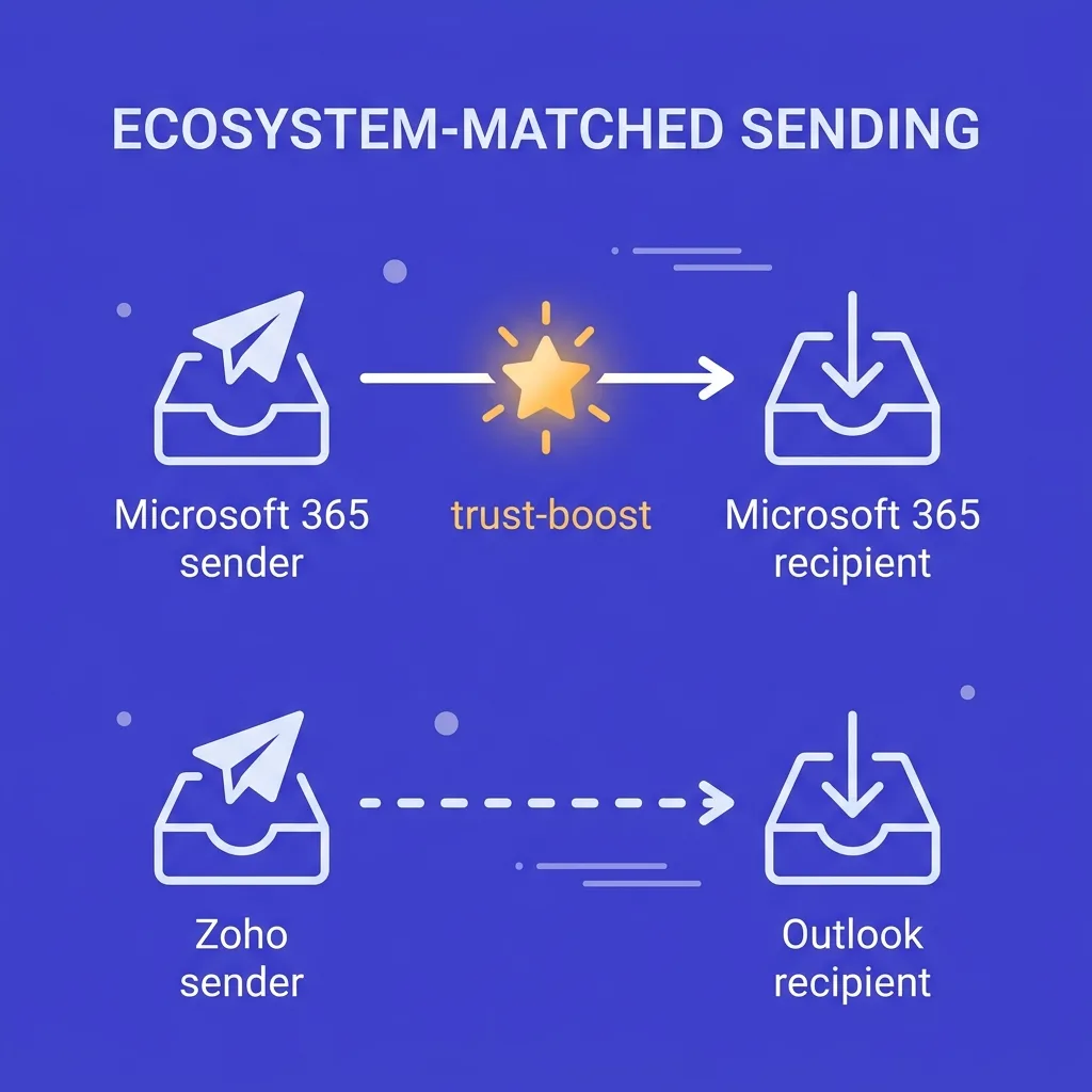 What changes if you're targeting a specific inbox ecosystem