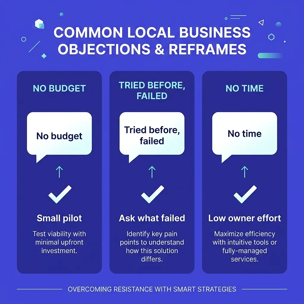 Handling common local business objections