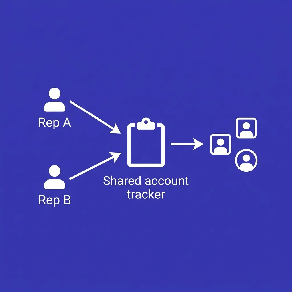 Coordinating multithreaded contacts across reps and channels