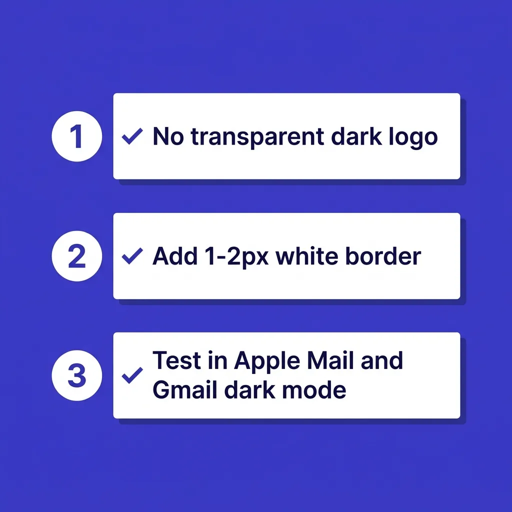 Safe design rules for cold email specifically
