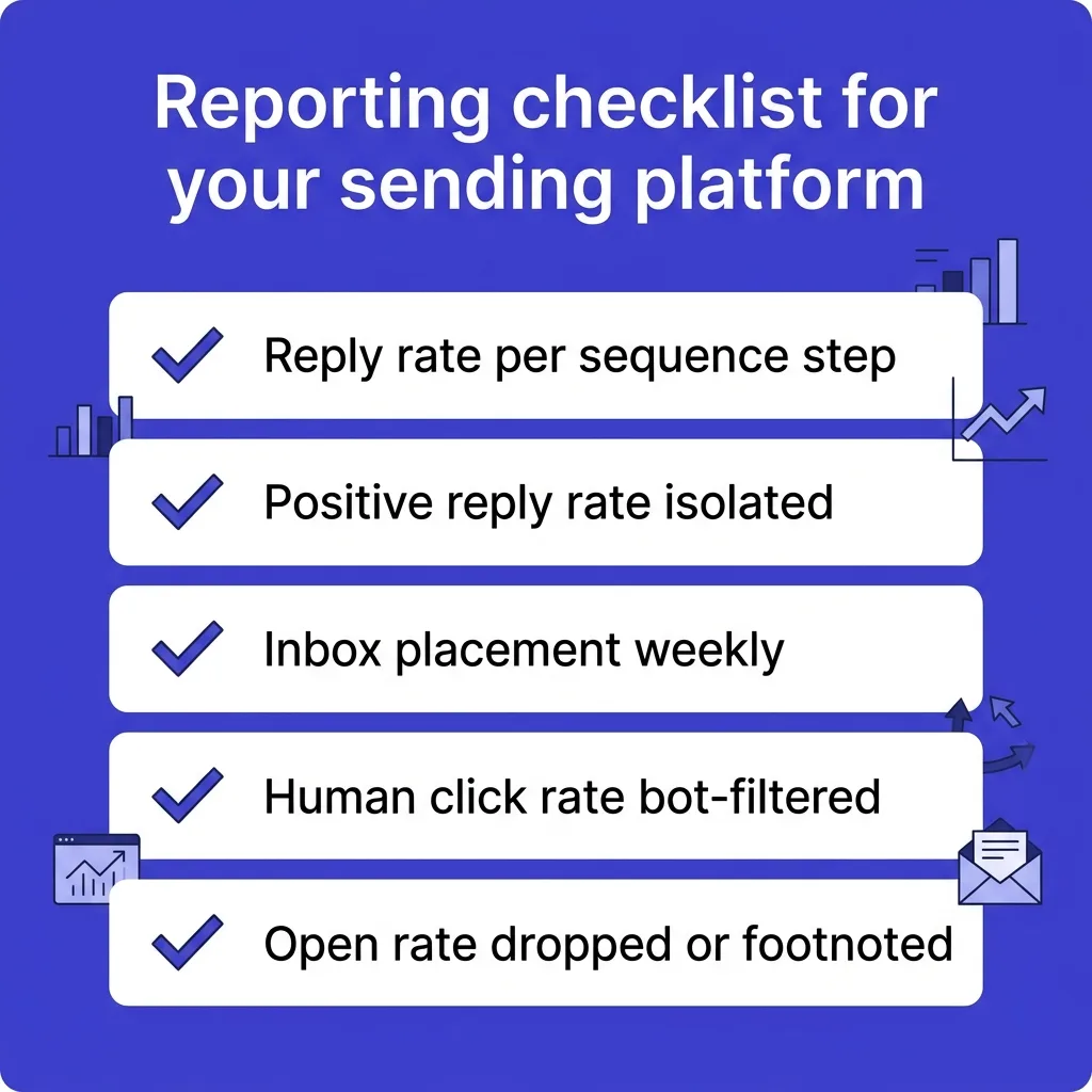 A reporting checklist for evaluating your sending platform