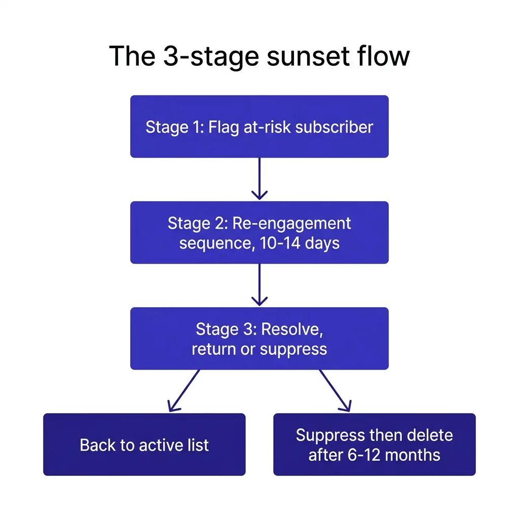 The 3-stage sunset flow {#sunset-flow}
