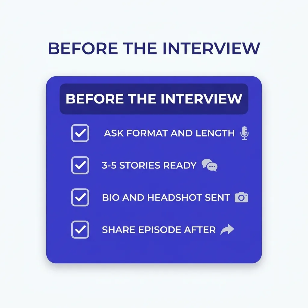 Preparing for the interview once you are booked