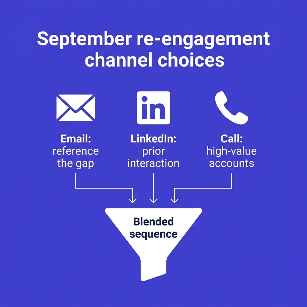 Channel choice for September re-engagement