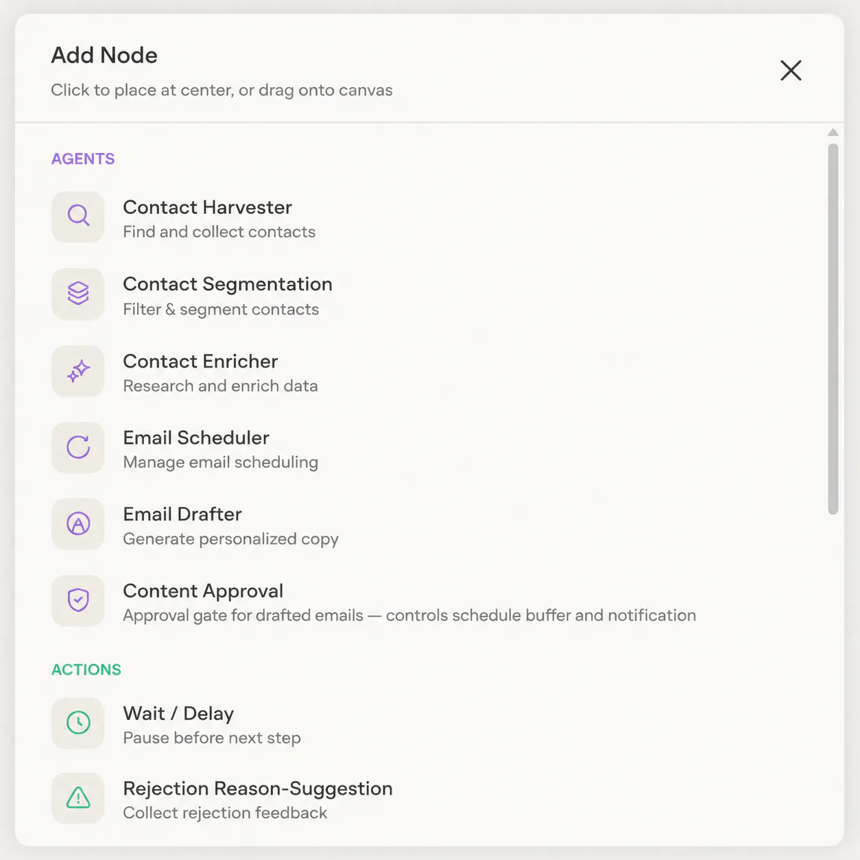 FirstSales AI writing and personalizing cold emails and running automatic follow-up sequences