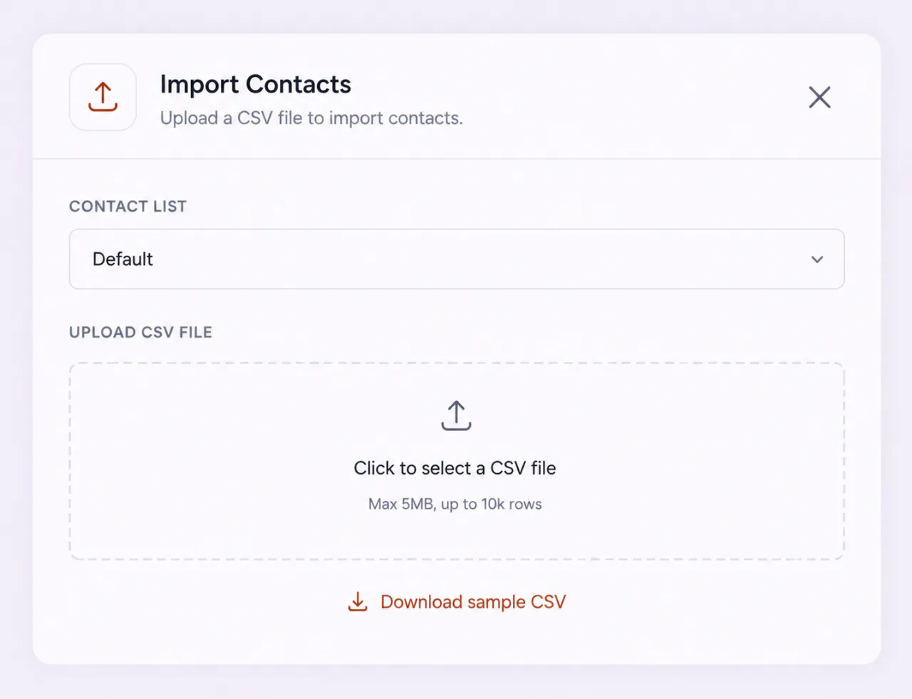 Importing a contact list into FirstSales for automatic email verification