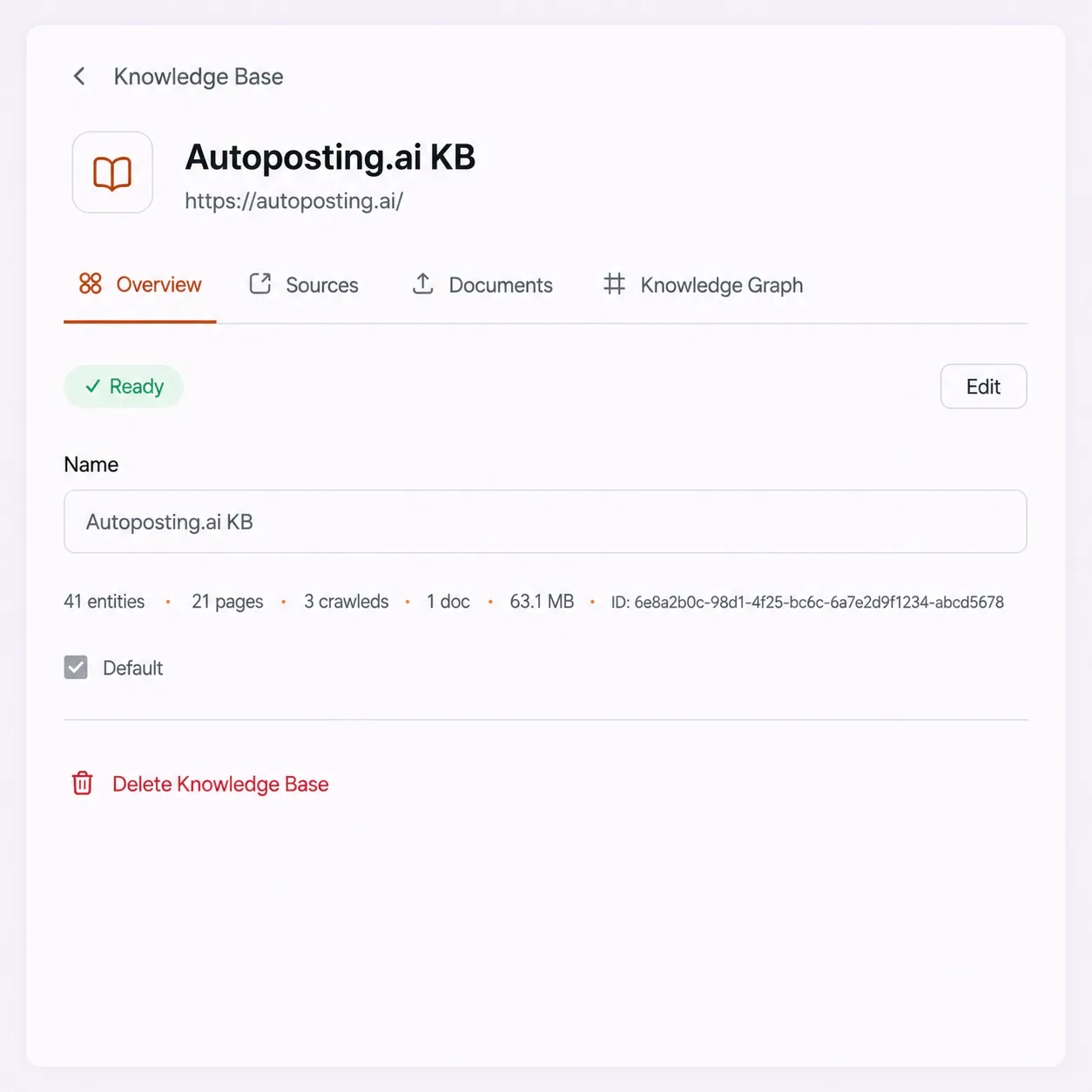FirstSales AI writing a grounded, personalized cold email from the Knowledge Base
