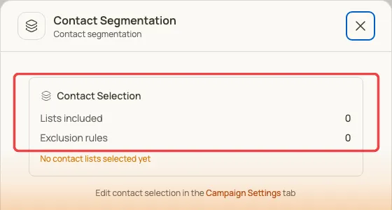 Exclude specific lists and tags