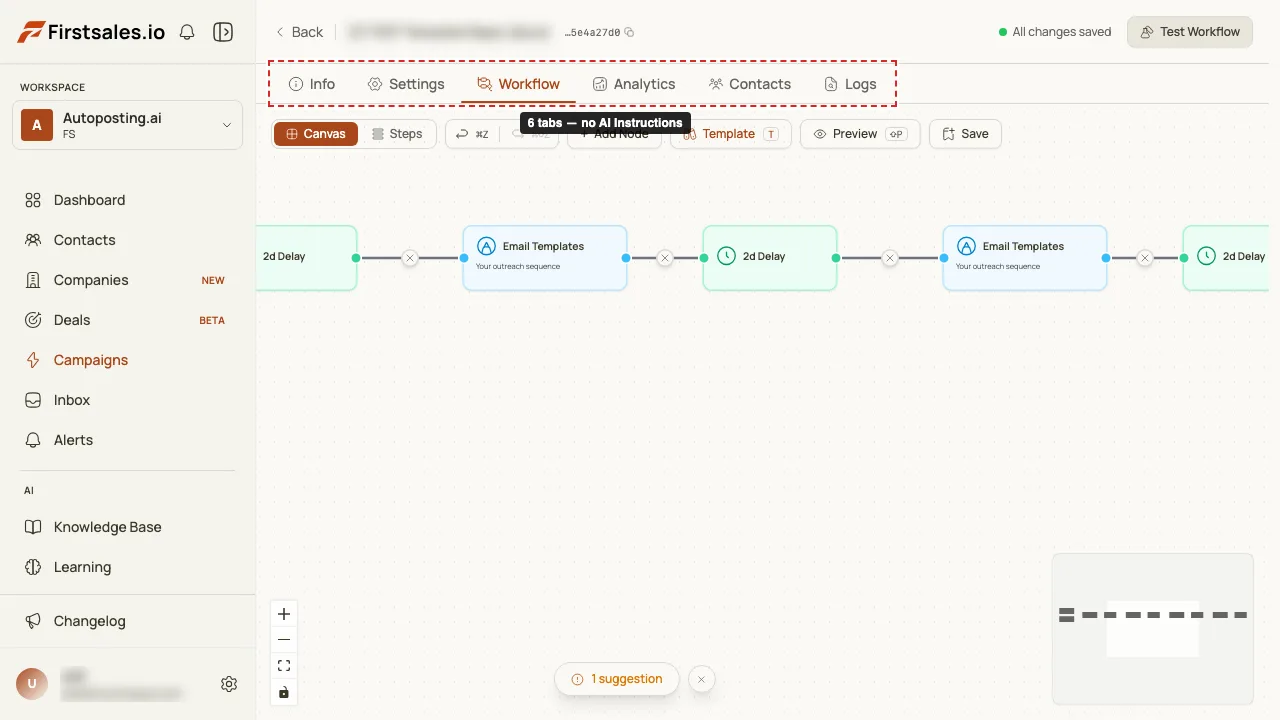 Verfassen Sie jede E-Mail in Email Templates